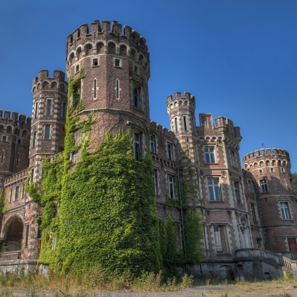 Старинная крепость заросла травой