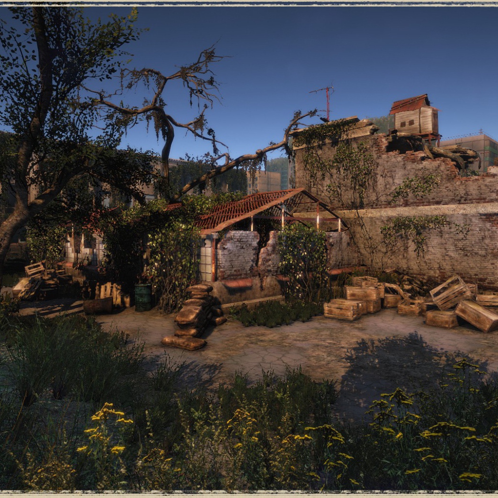 Развалины старого дома