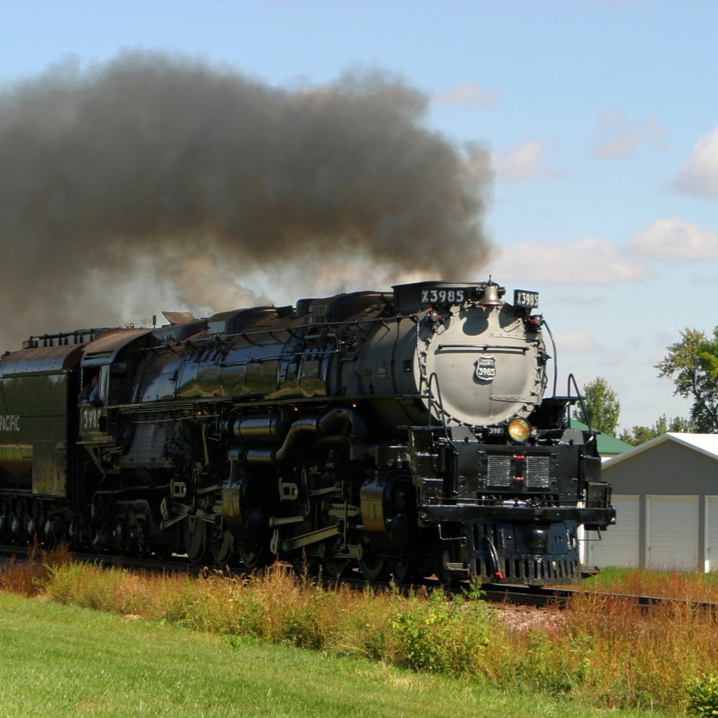 Огромный поезд