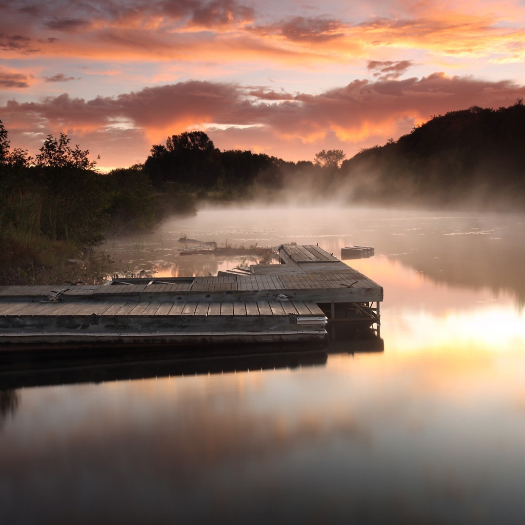 Туман у причала