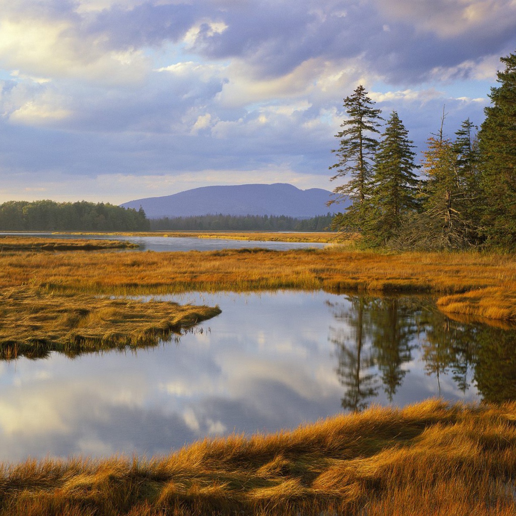 Озеро заросшее травой