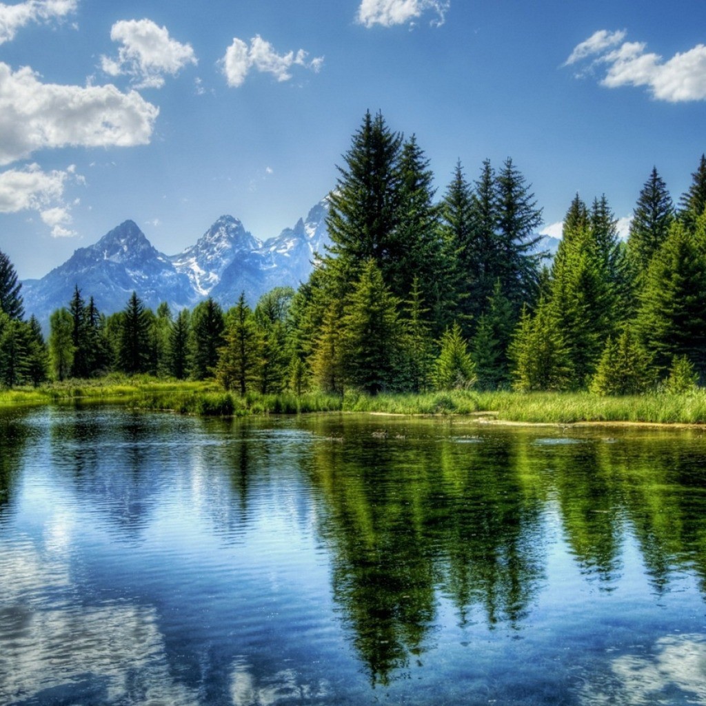 Зеркало в горах