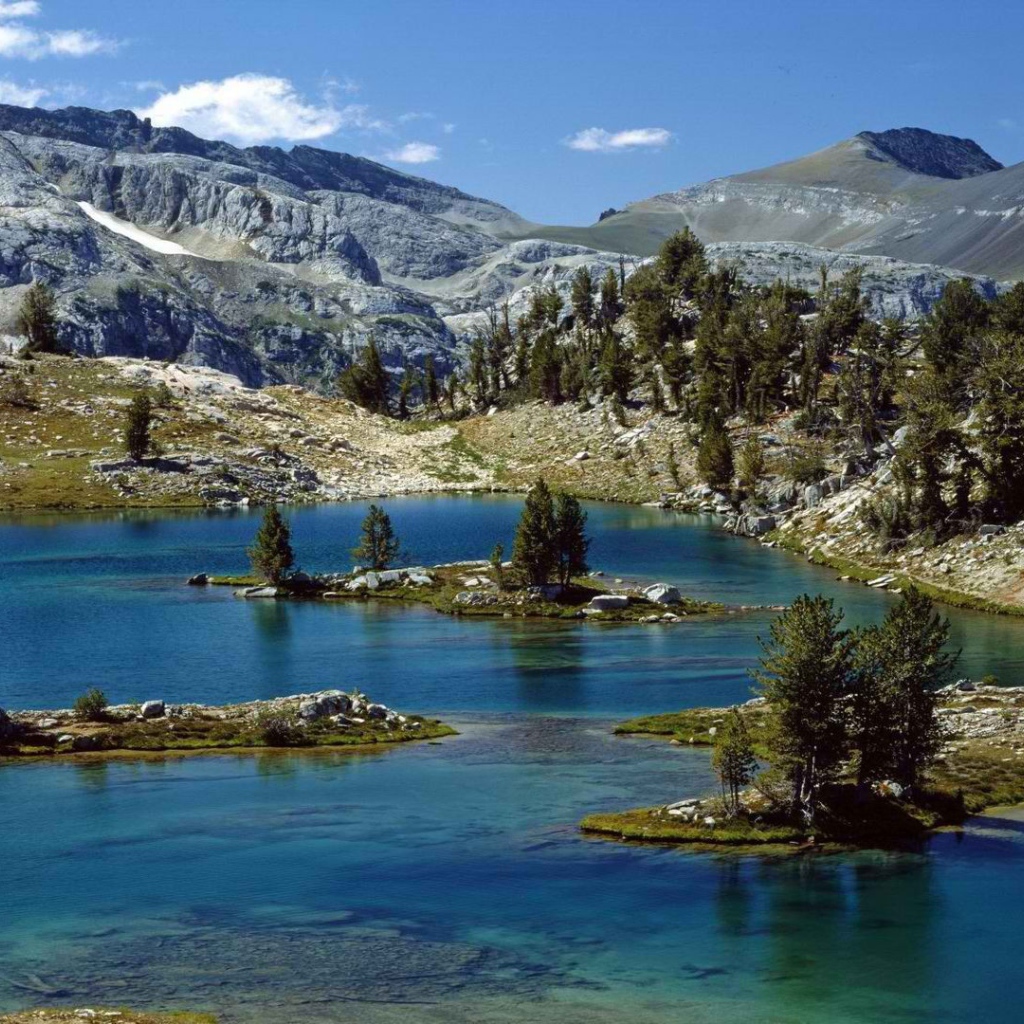 Горное озеро в Орегоне