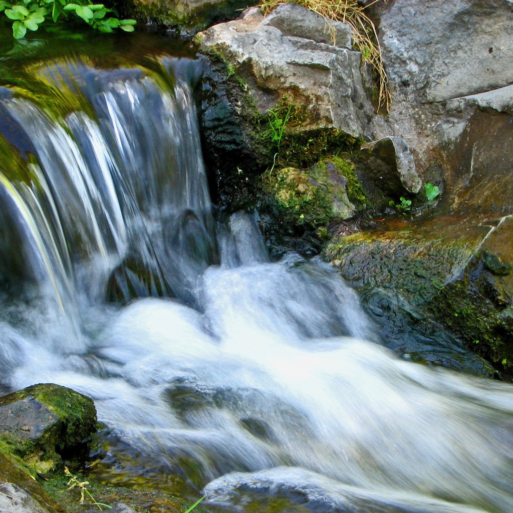 Небольшой горный ручей