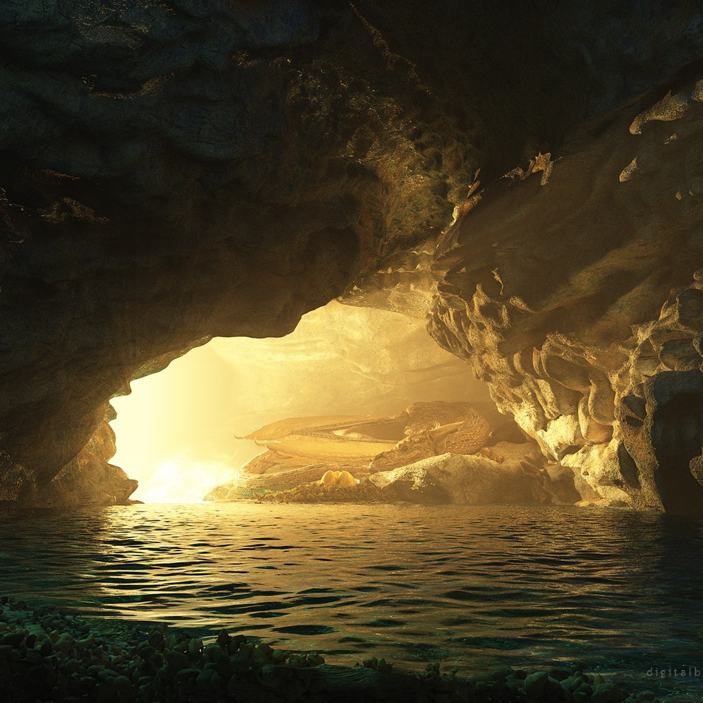 Пещера на море