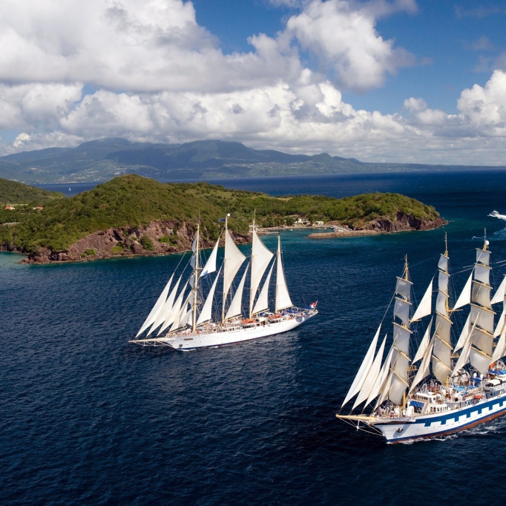 Парусники в походе