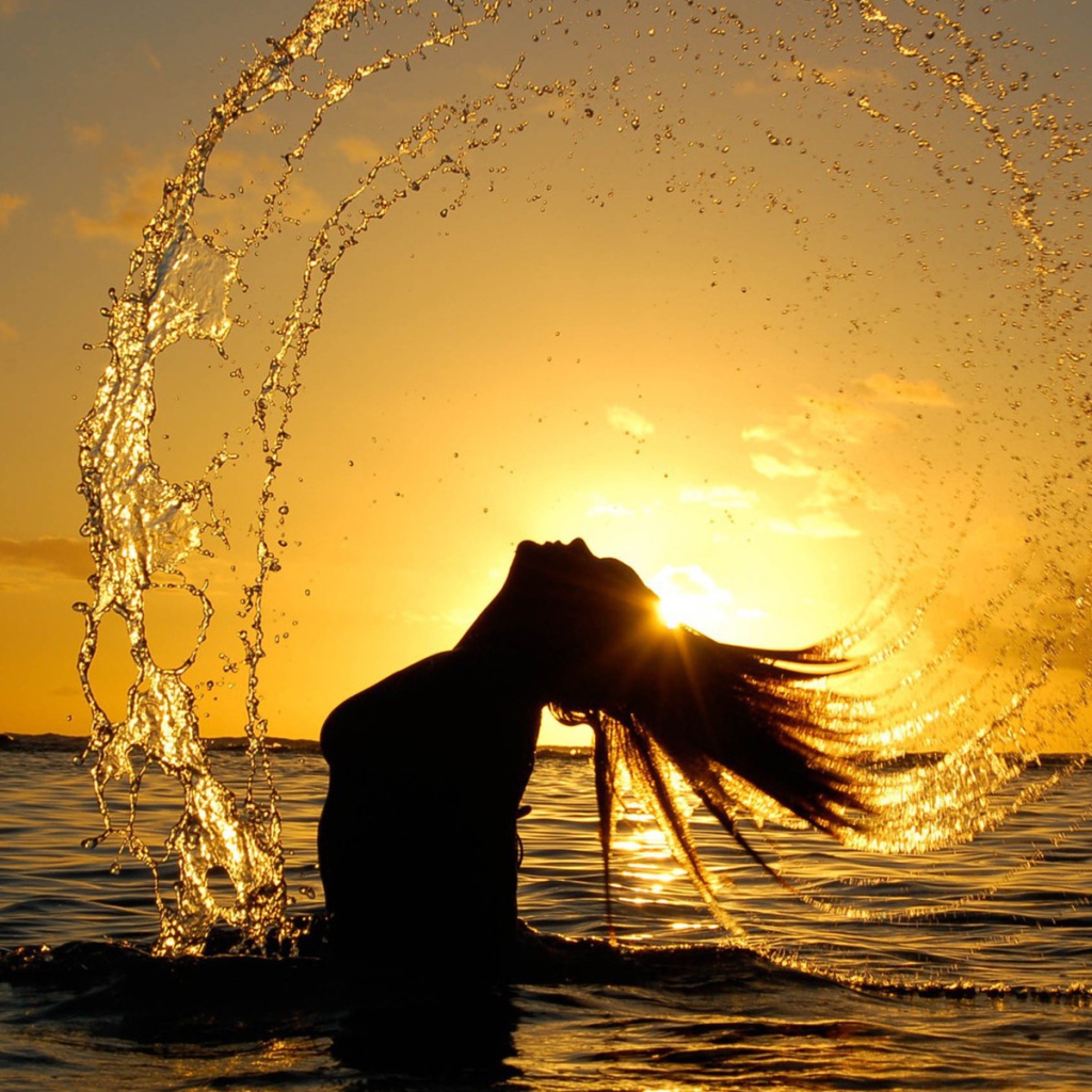 Брызги от волос