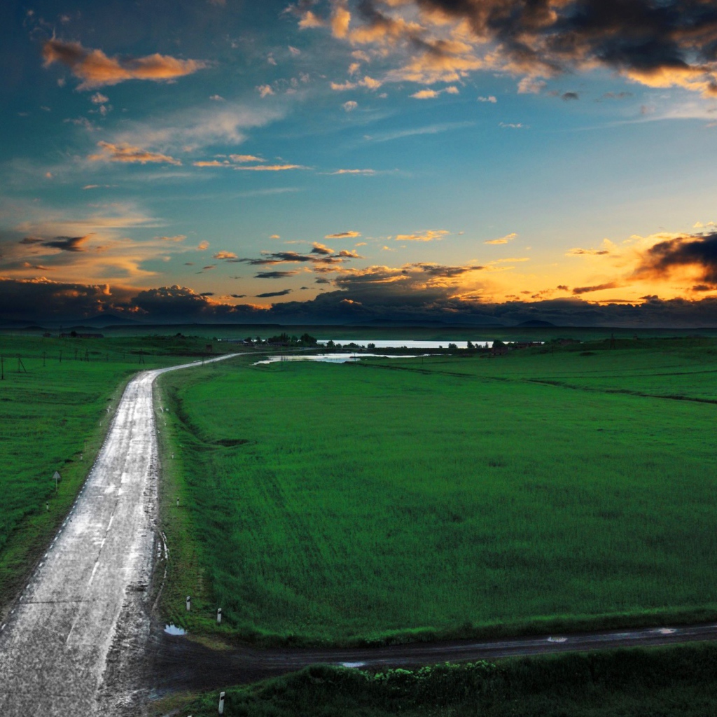дорога на закат