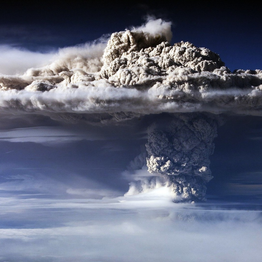 Извержение вулкана в Чили