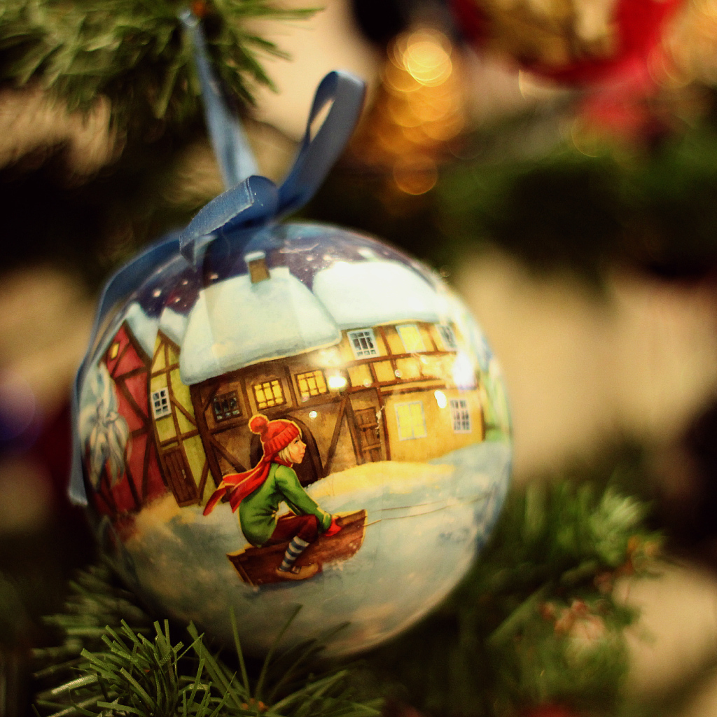 Aриель елочные игрушки