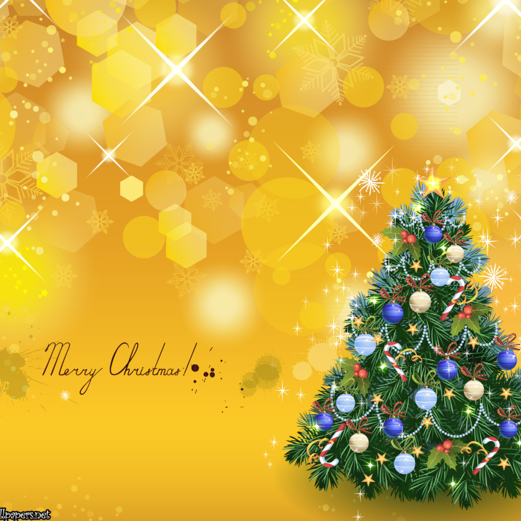 Красивые шарики на новогодней елке 2014