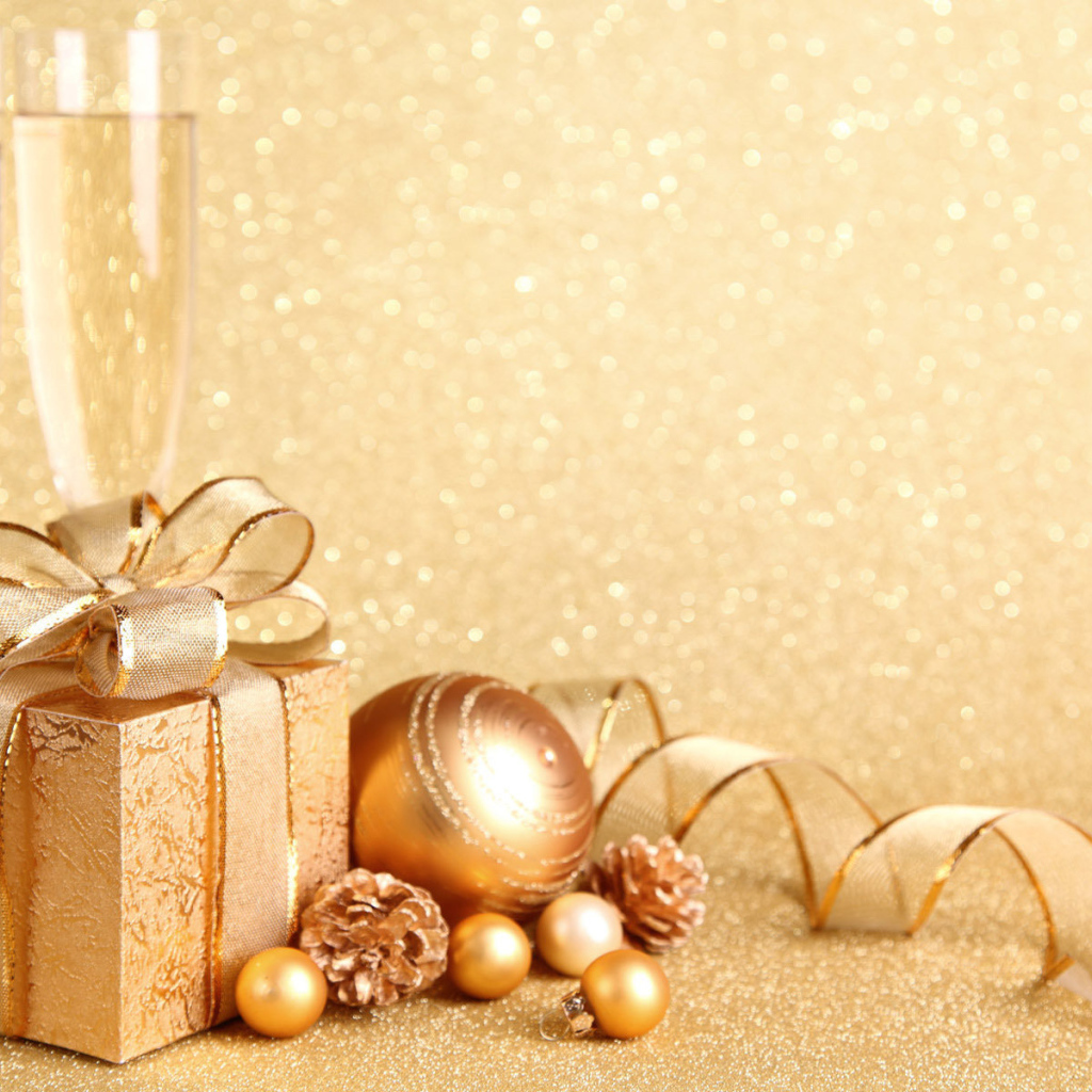 Красивая картинка в золотых тонах