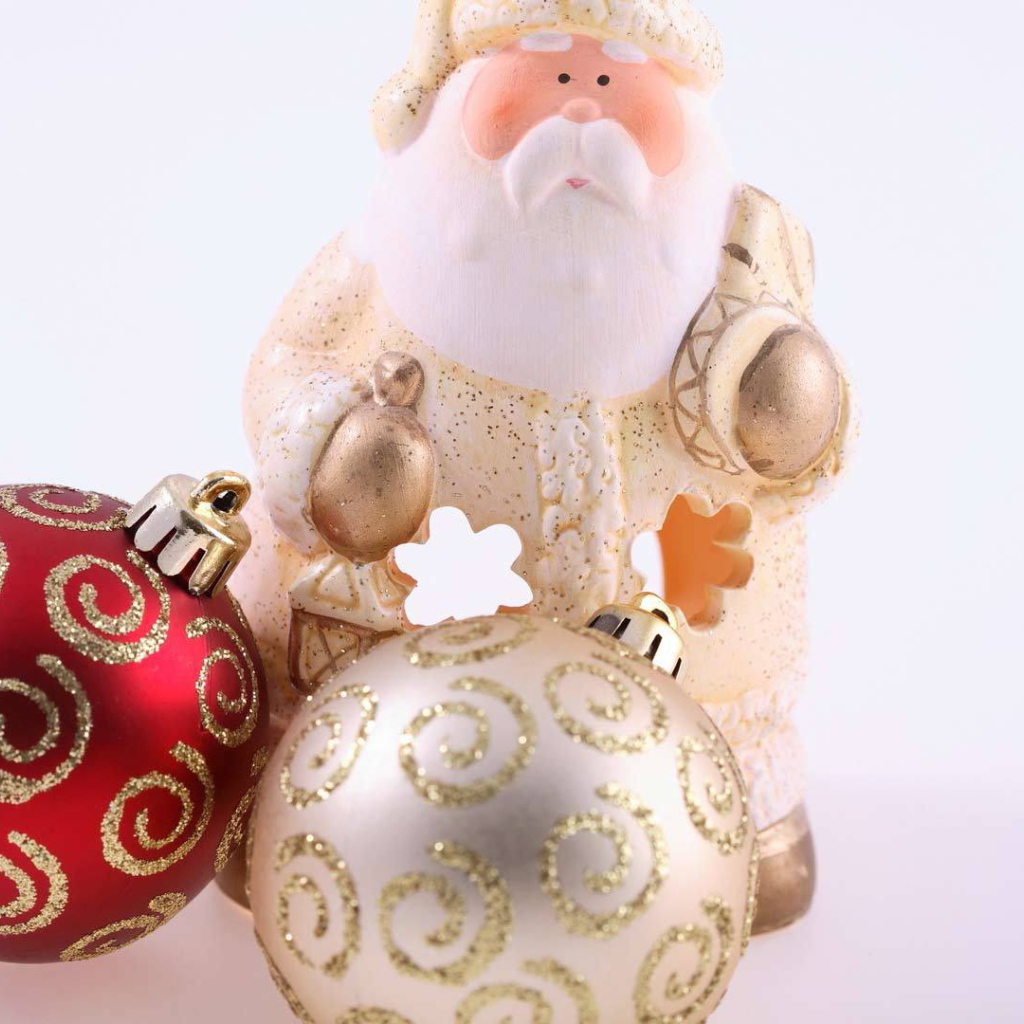 Елочная игрушка дед мороз