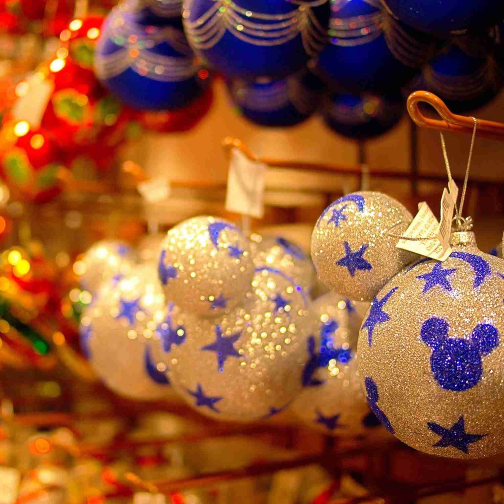 елочные игрушки дисней