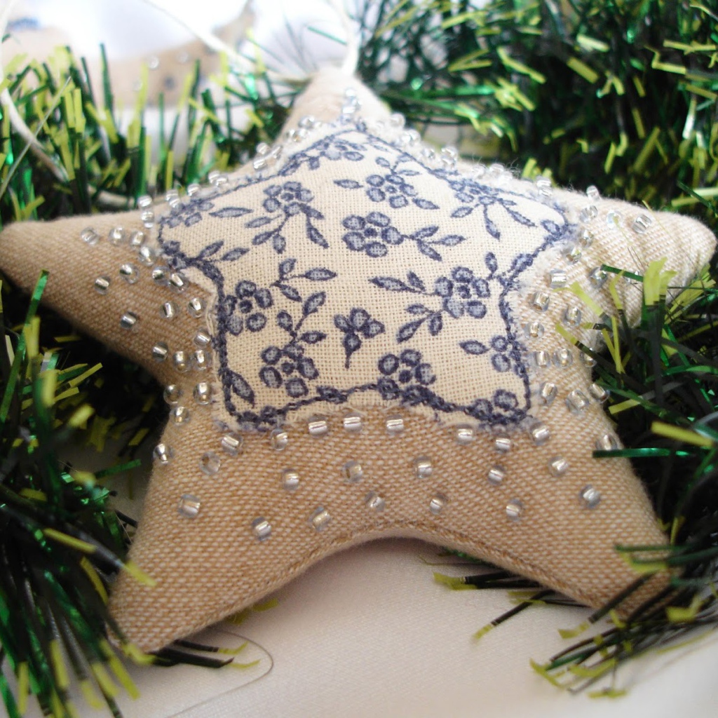 Елочные игрушки гжель