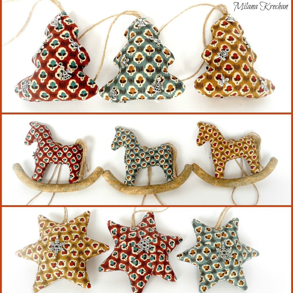 Елочные игрушки ретро