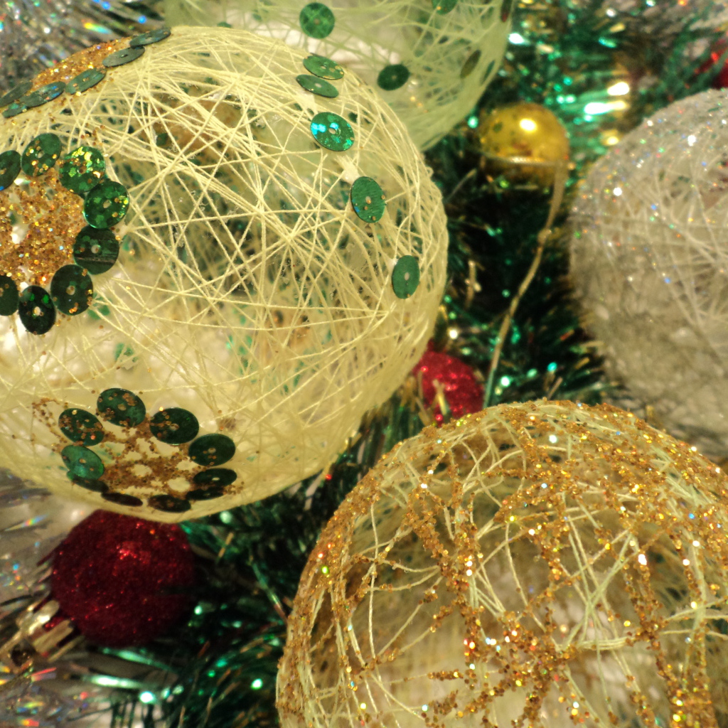 Елочные игрушки своими руками