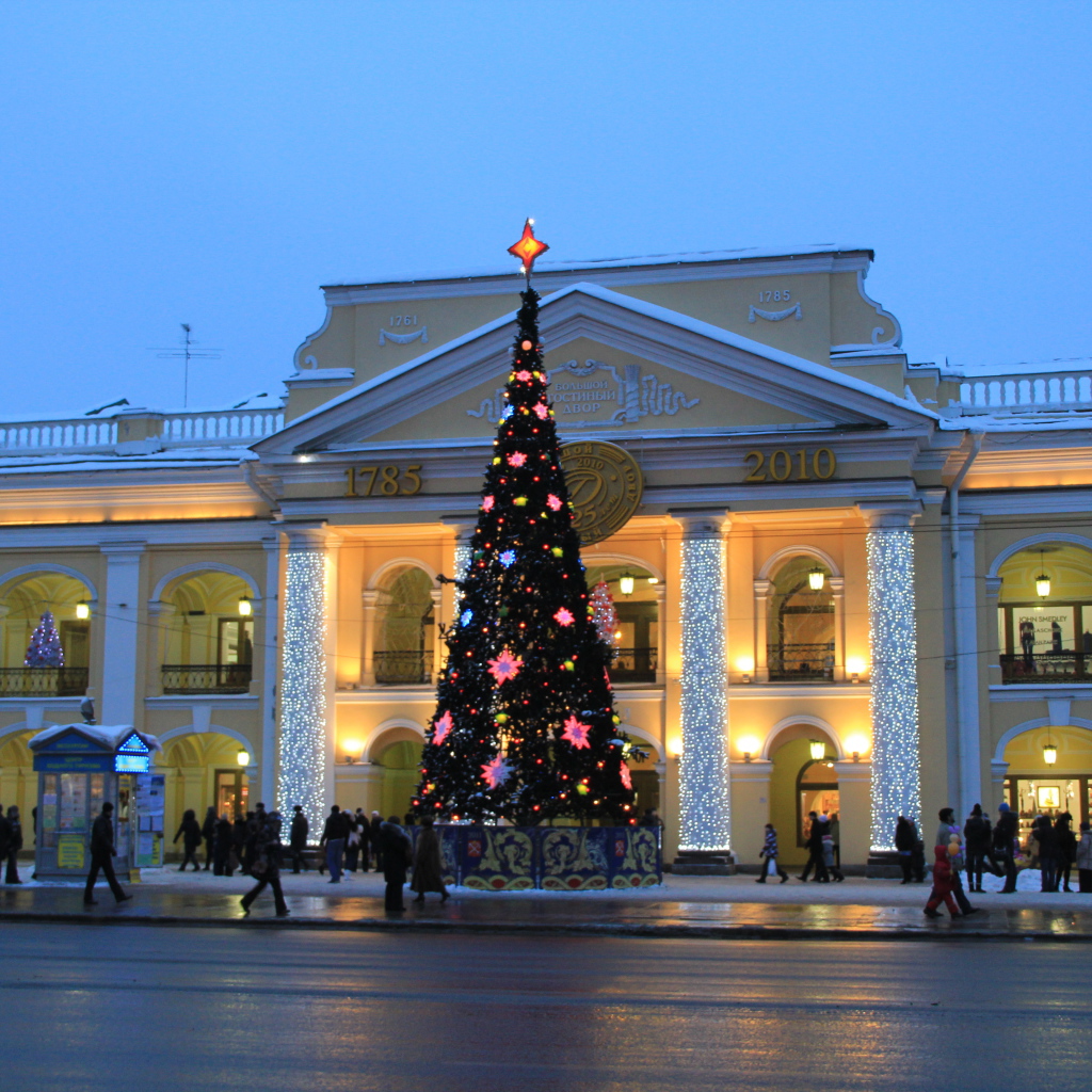 Новогодняя елка 2014 в Санкт-Петербурге