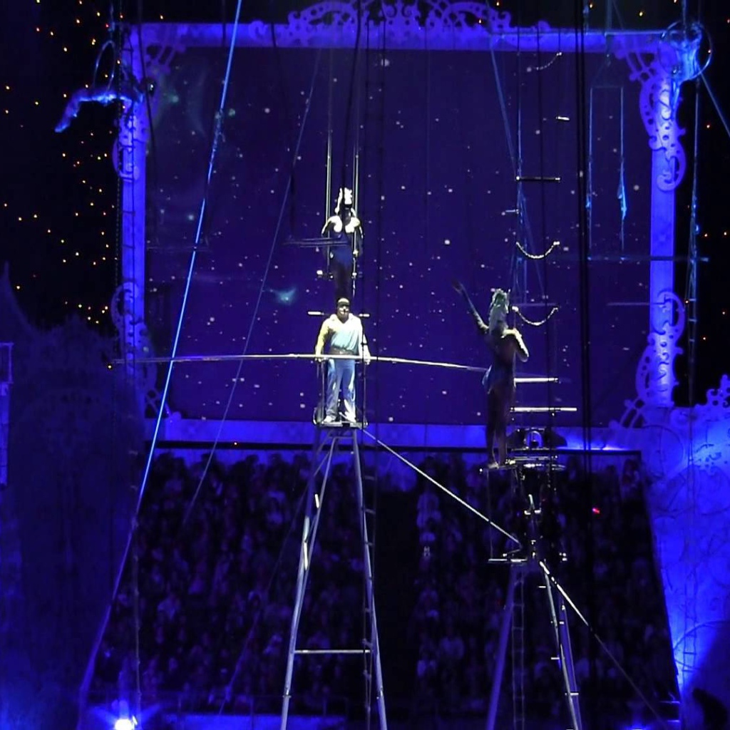 Цирк деда мороза в олимпийском