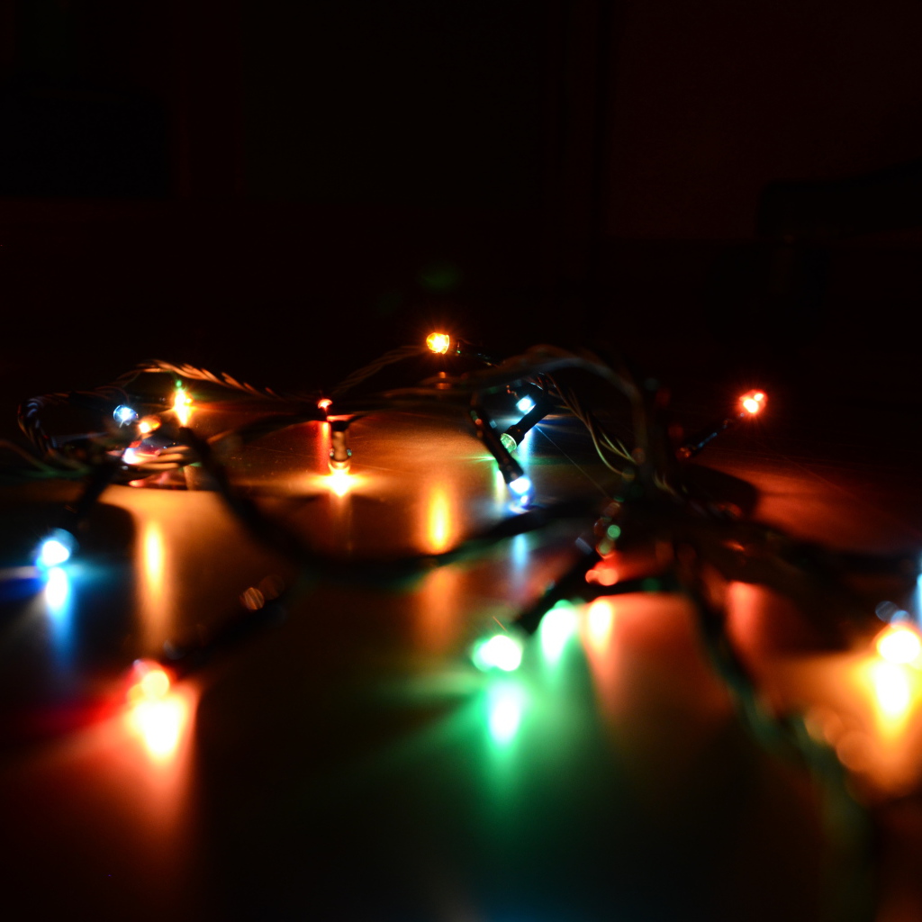 Цветные гирлянды