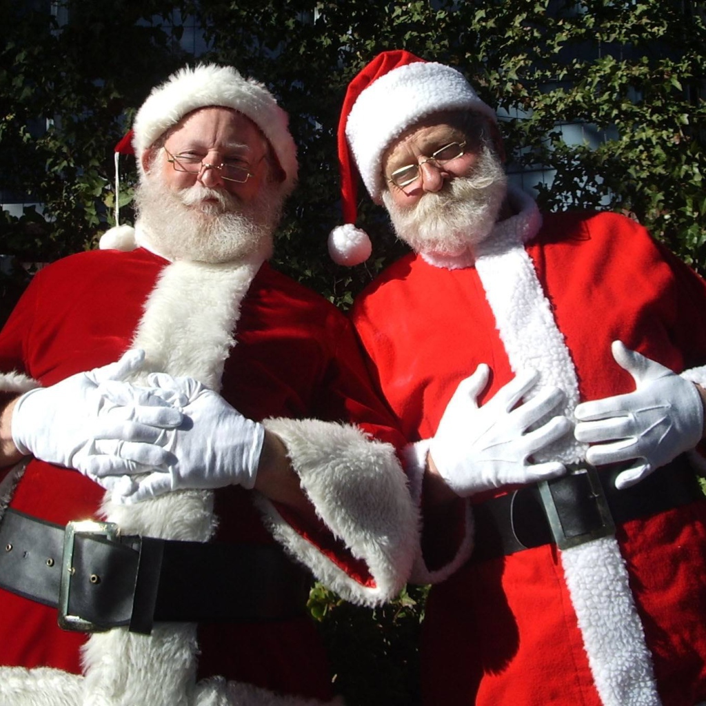 Дед мороз и санта клаус