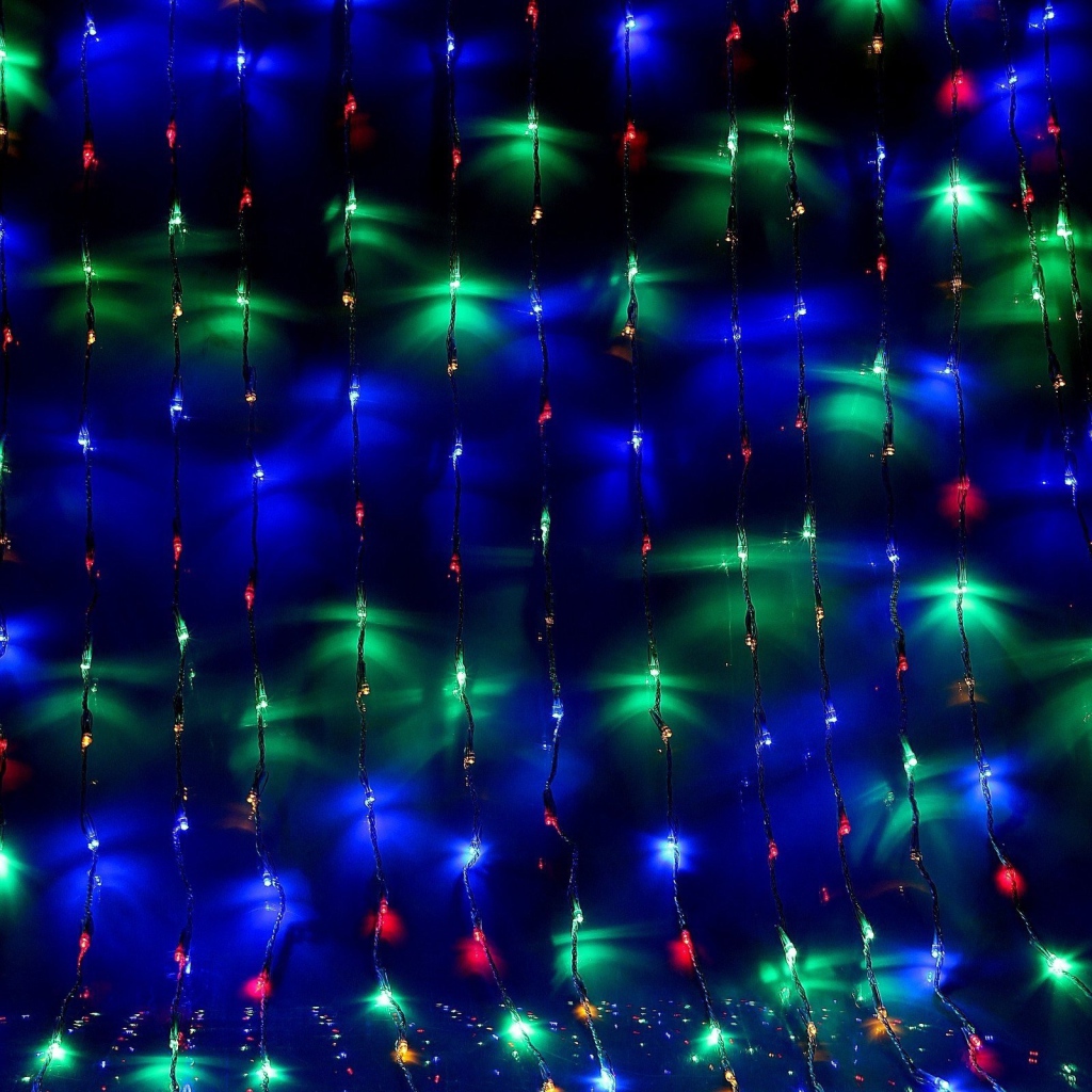 Гирлянда световой дождь