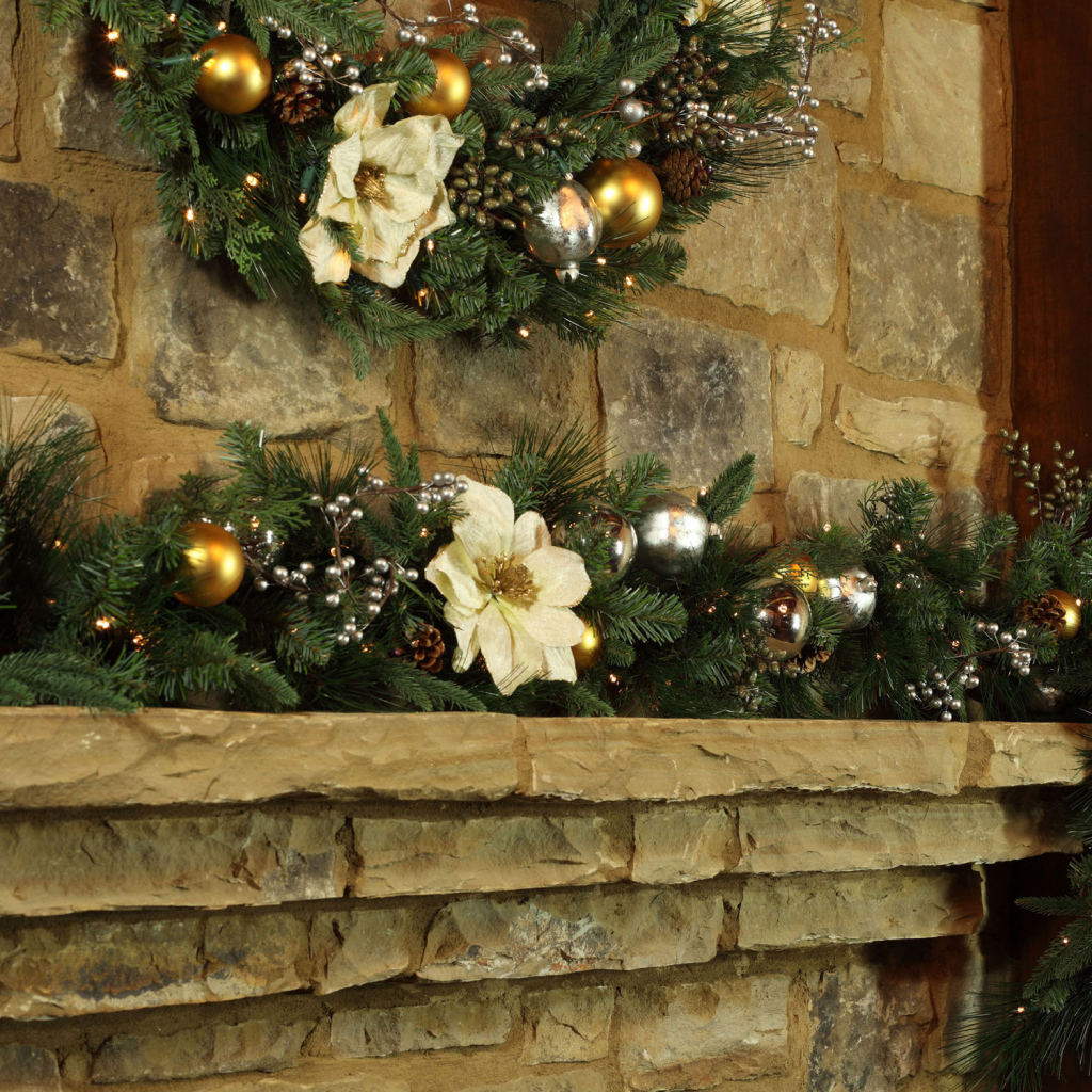 Гирлянды из хвои