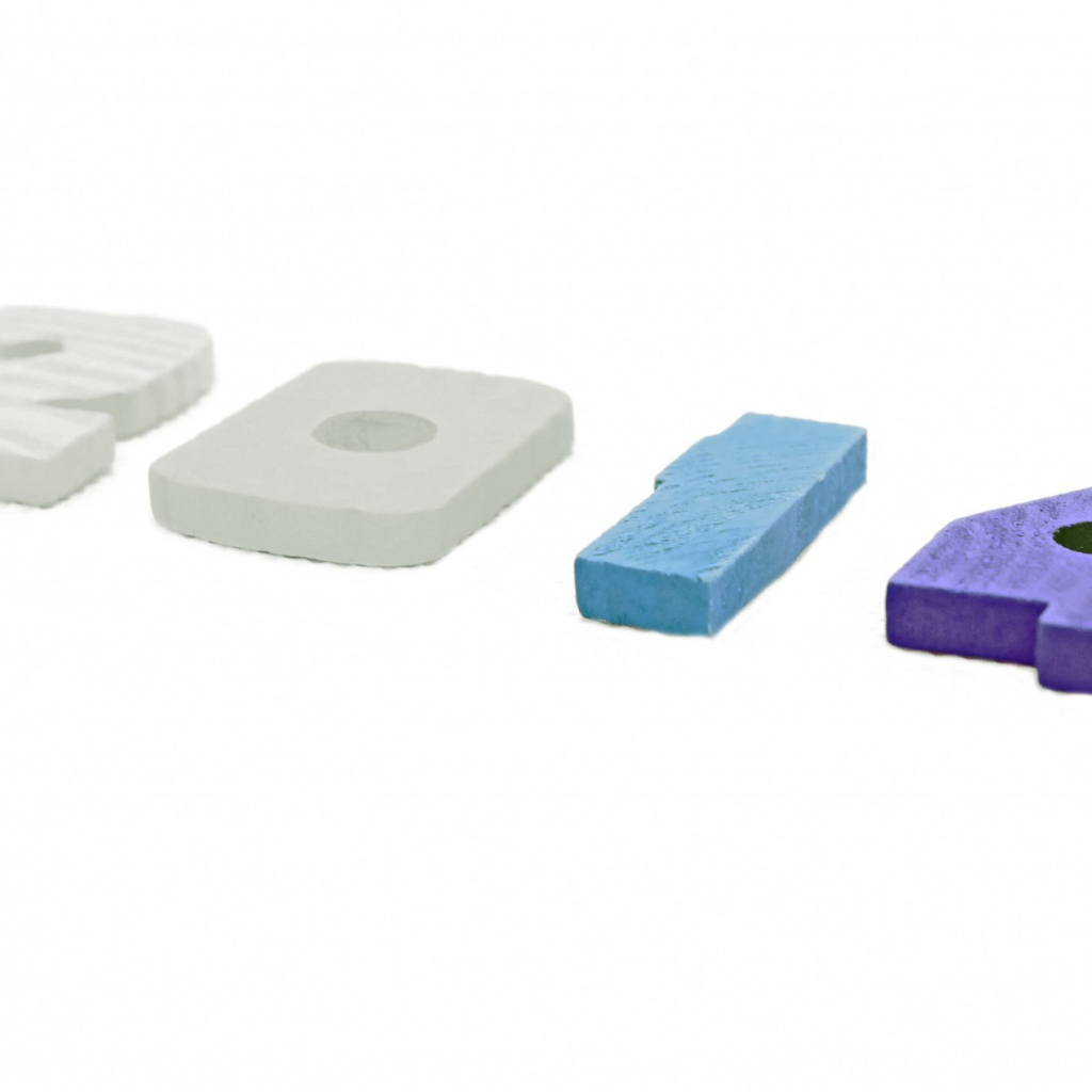 Разноцветные цифры 2014