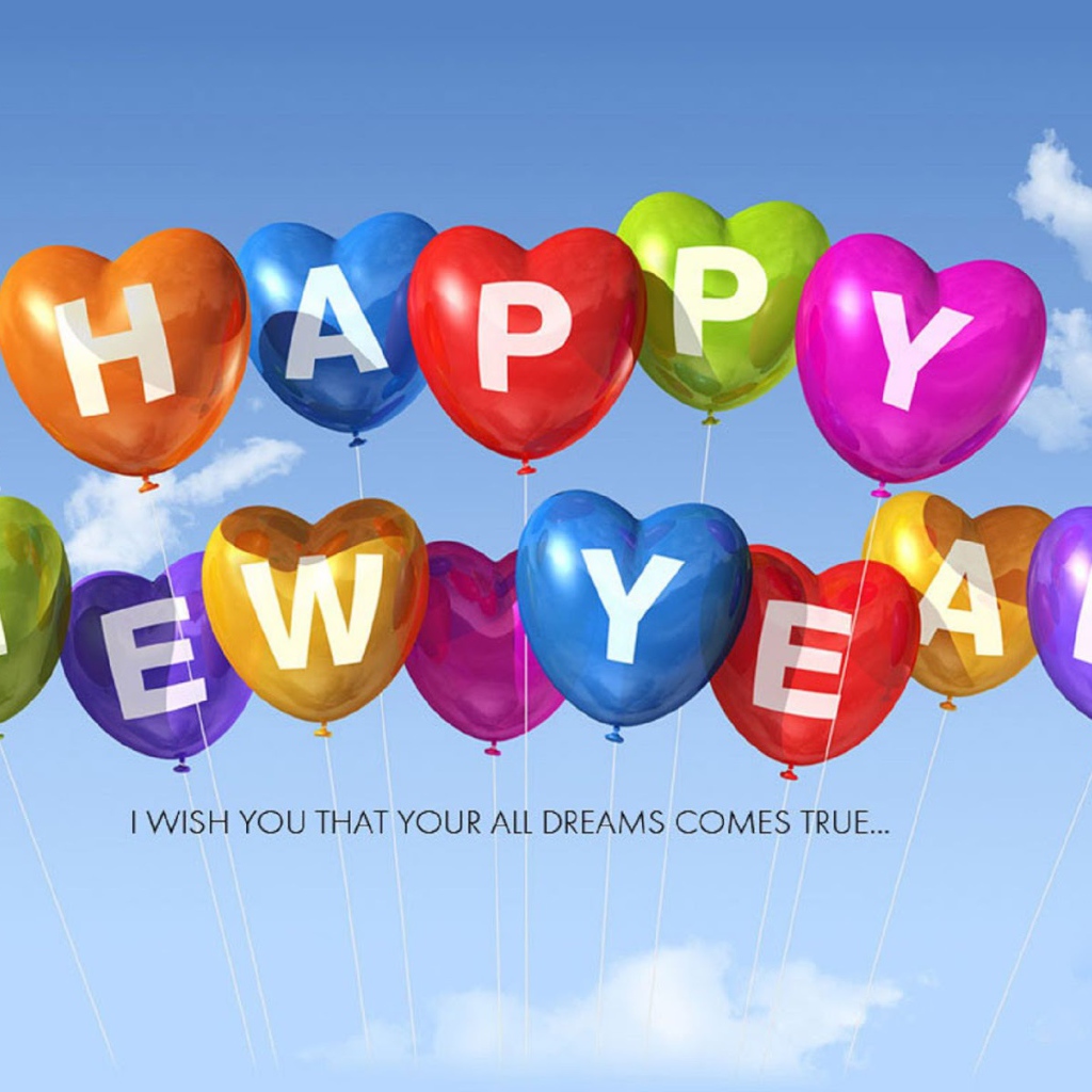 Новый год 2014, желаю чтобы все мечты сбылись