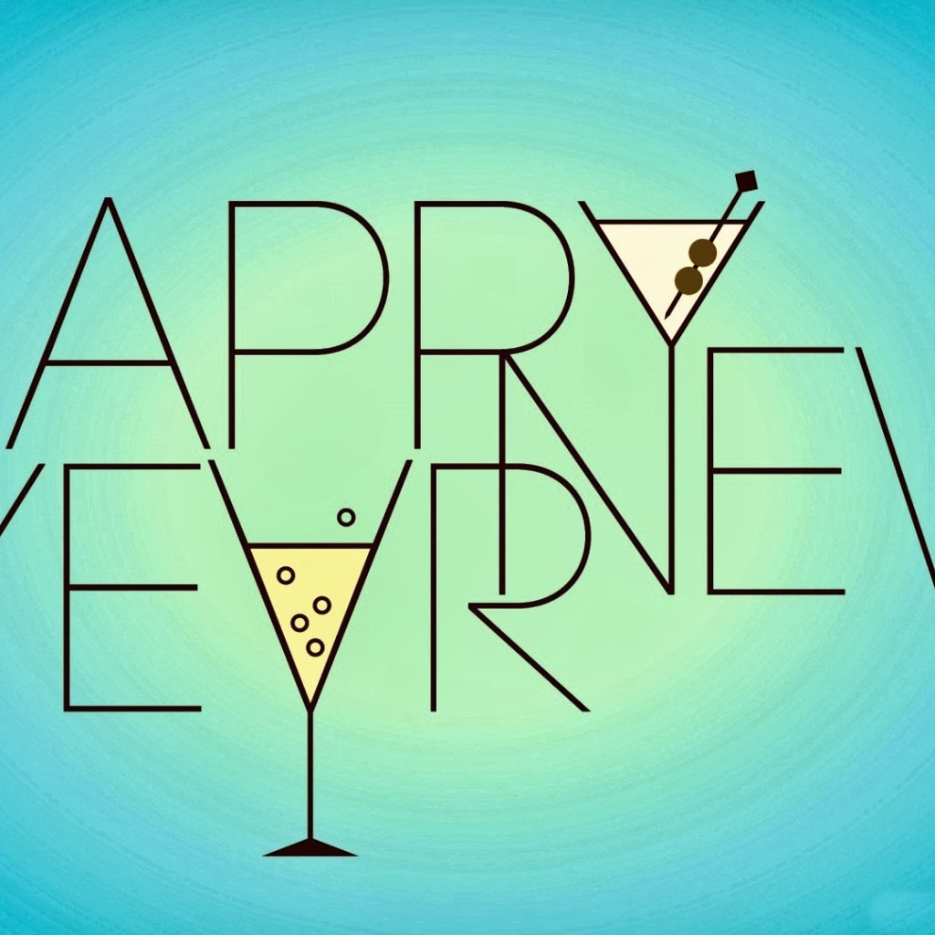 Новый год 2014 и шампанское