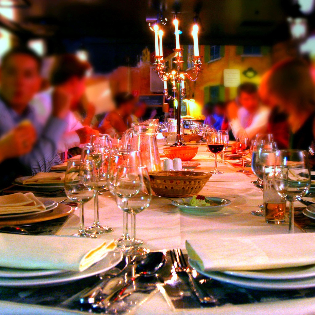 Новогодний праздничный стол