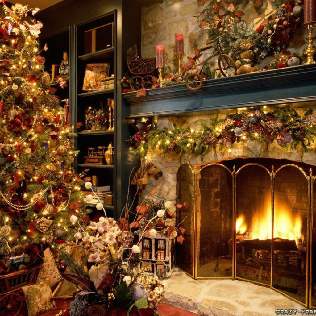 Новогодняя елка в доме