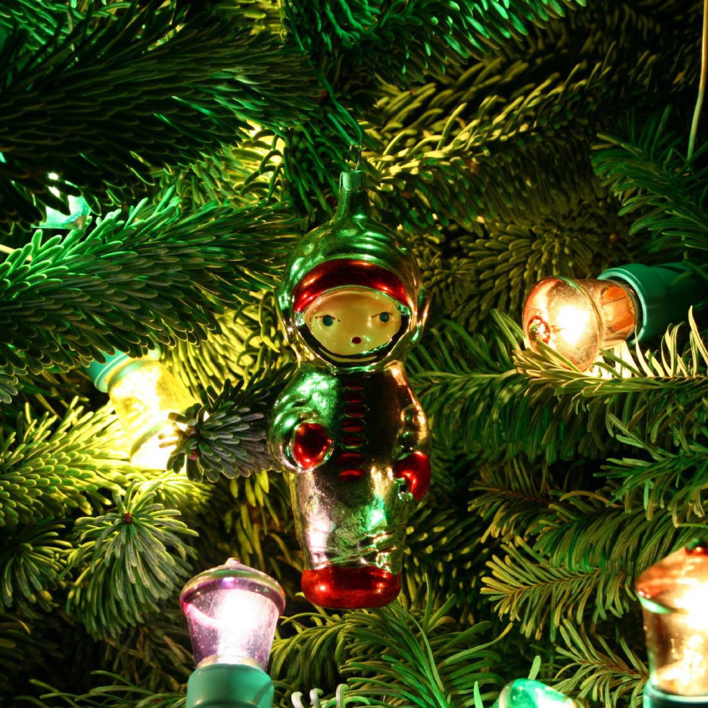 Pусская елочная игрушка