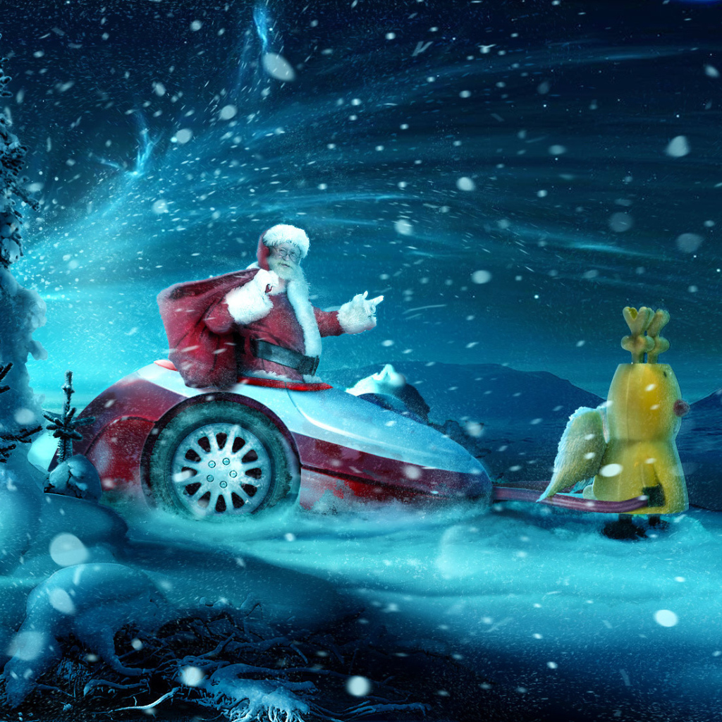 Bолшебный дед мороз