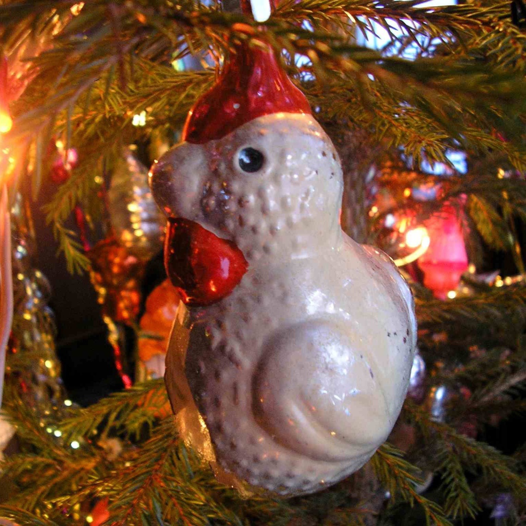 Cтарые советские елочные игрушки