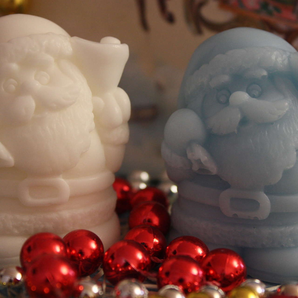 Дед мороз из фетра