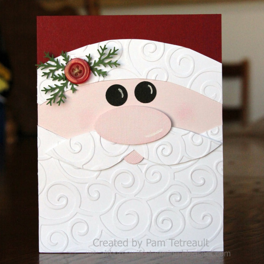 Дед мороз из бумаги