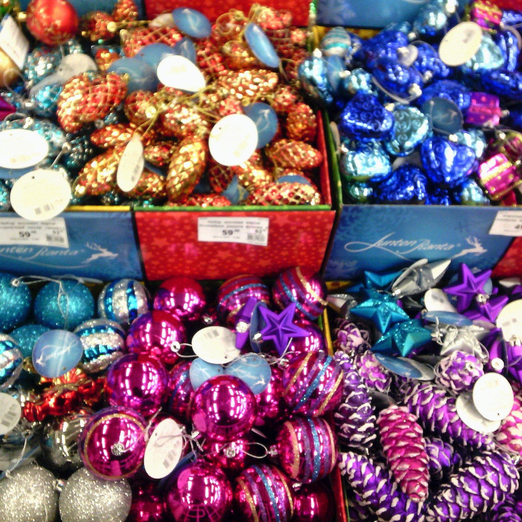 Hабор елочных игрушек