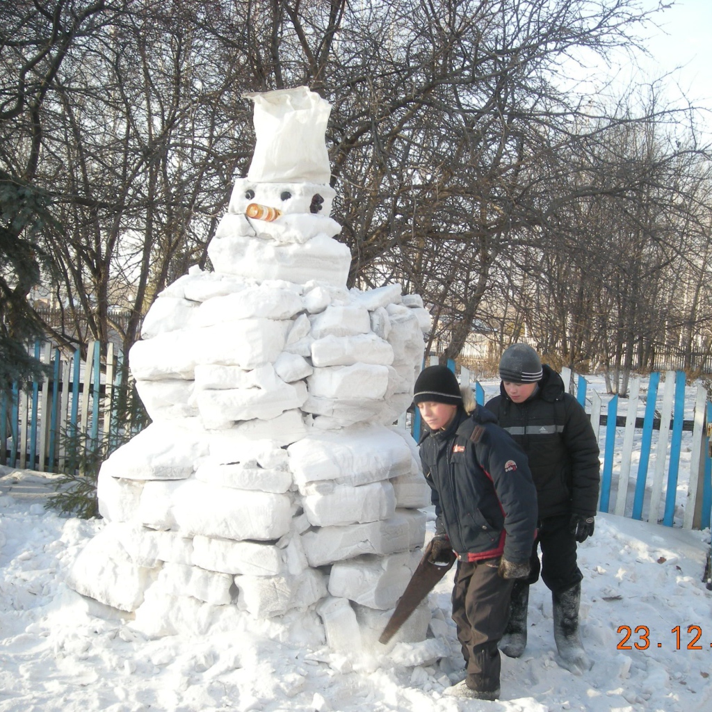 Cнежный дед мороз