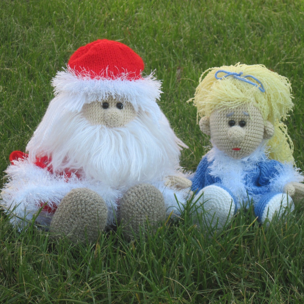 Kуклы дед мороз и снегурочка