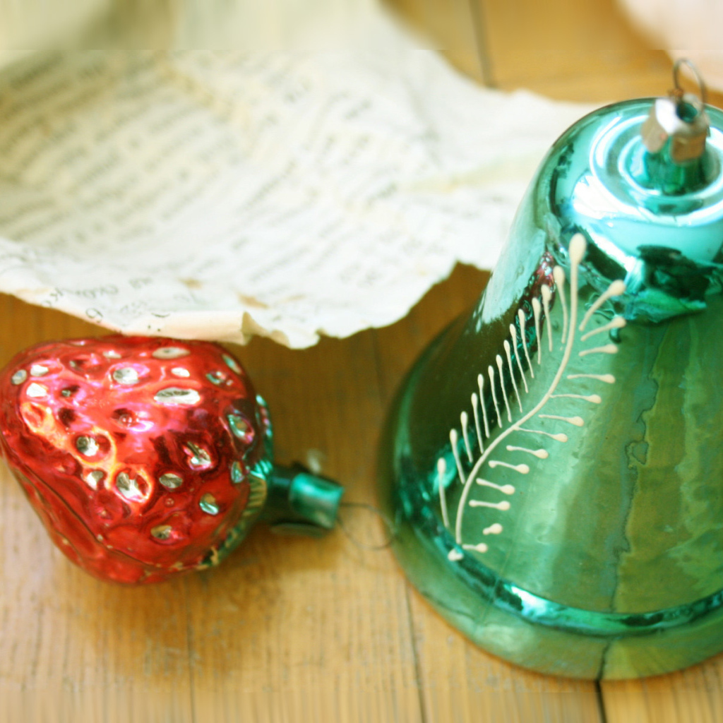 Cтаринные елочные игрушки