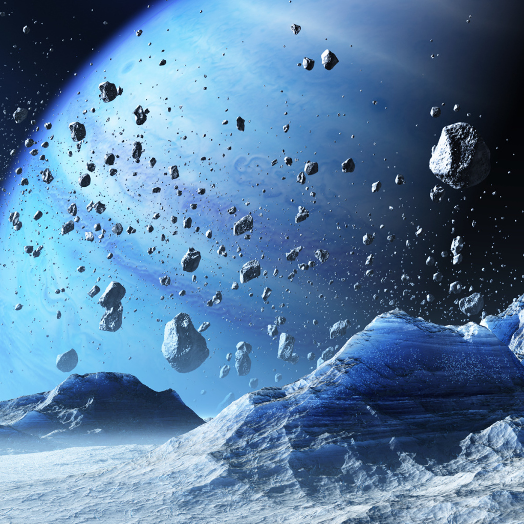 Метеоритный пояс планеты