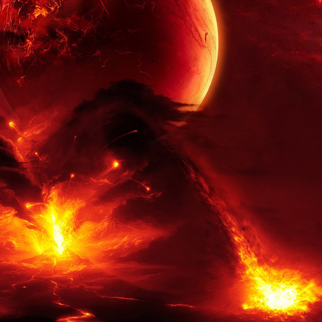 Брызги лавы