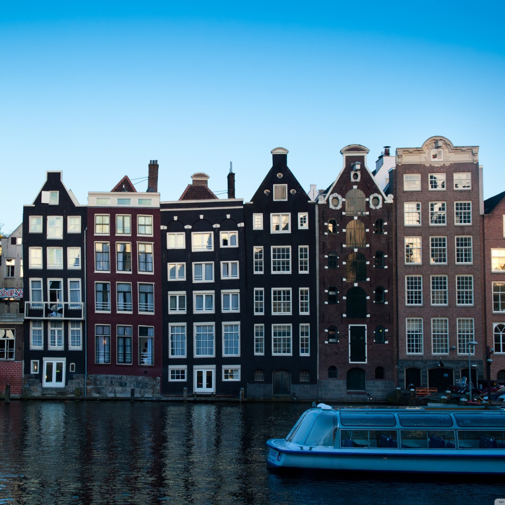Домики в Амстердаме