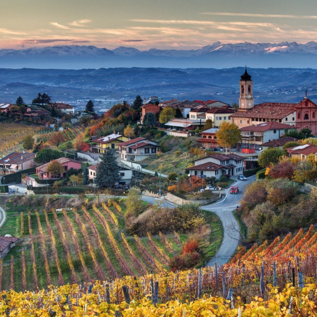 Возделанные поля Италии