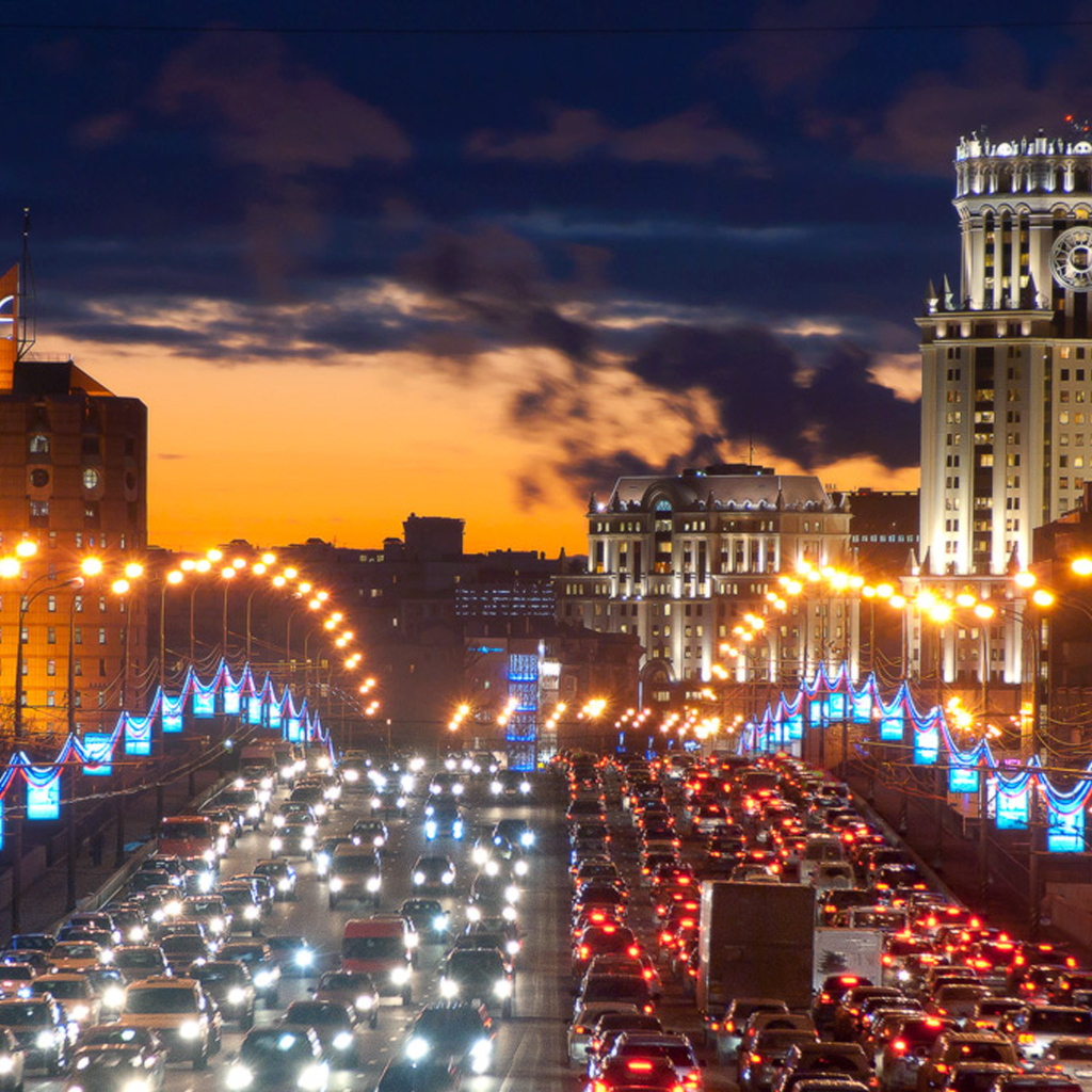 Пробка в Москве