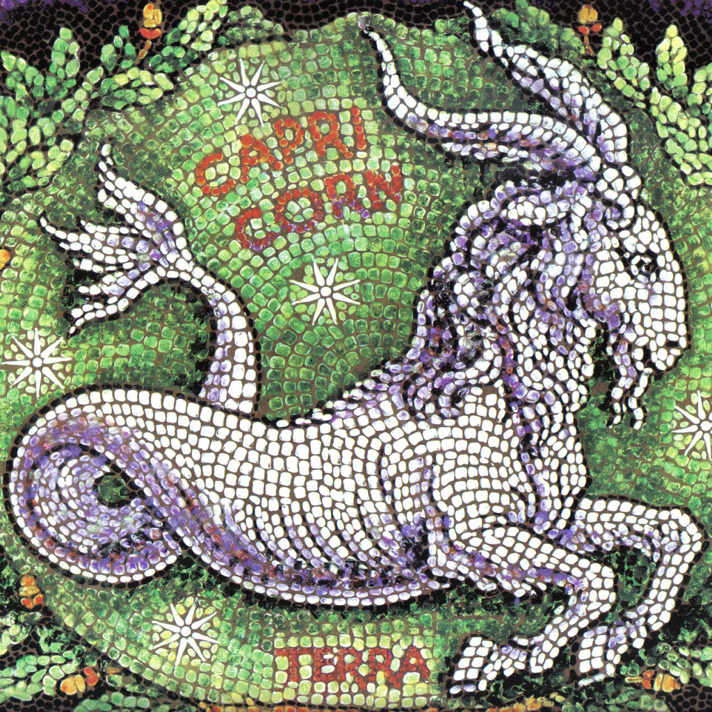 Козерог, мозаика