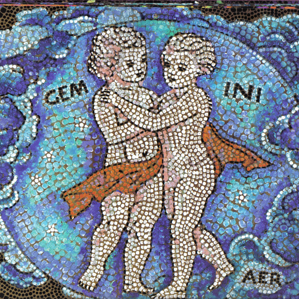 Близнецы, мозаика