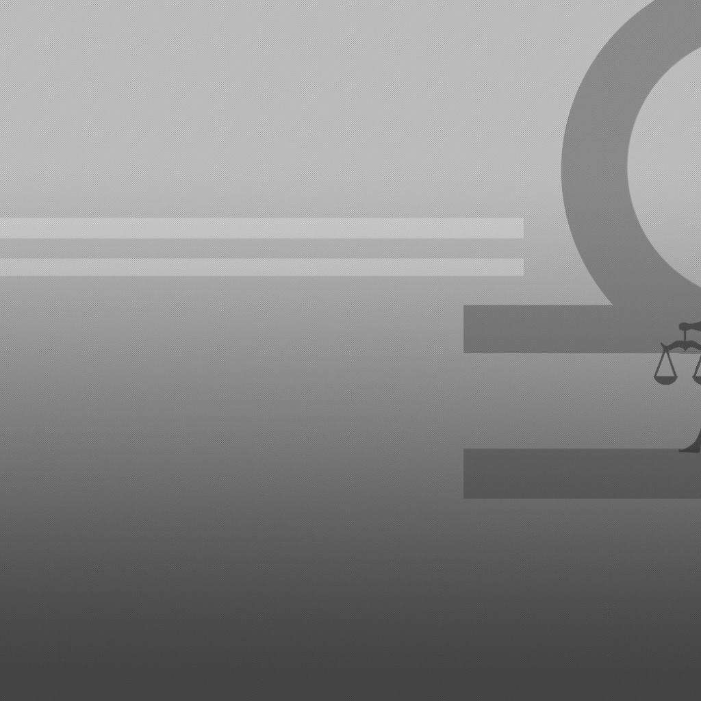 Знак зодиака весы, серый фон