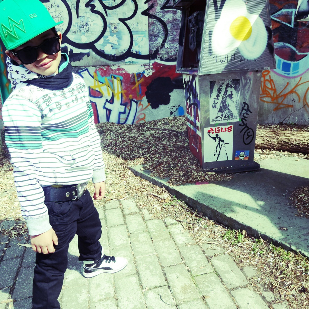 Ребёнок, стиль swag